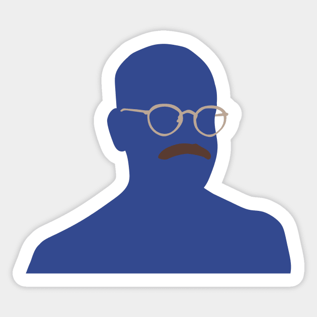 blue tobias Sticker by evcharles